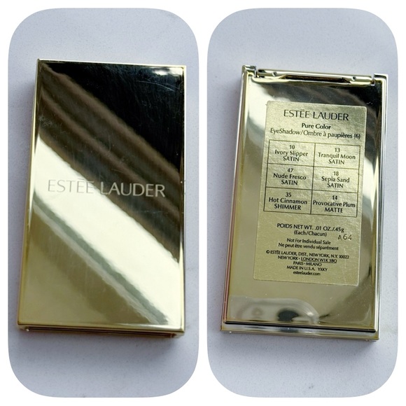 ESTEE LAUDER TRAVEL-SIZE 6PC EYESHADOW PALETTE - BRAND NEW - Picture 2 of 2